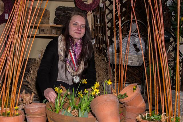 20. Jugendwettkampf 2013 der Floristen-Auszubildenden im Bezirk Schwaben-Mitte.