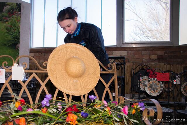 20. Jugendwettkampf 2013 der Floristen-Auszubildenden im Bezirk Schwaben-Mitte.