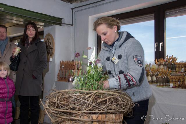 20. Jugendwettkampf 2013 der Floristen-Auszubildenden im Bezirk Schwaben-Mitte.
