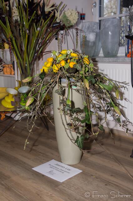 20. Jugendwettkampf 2013 der Floristen-Auszubildenden im Bezirk Schwaben-Mitte.