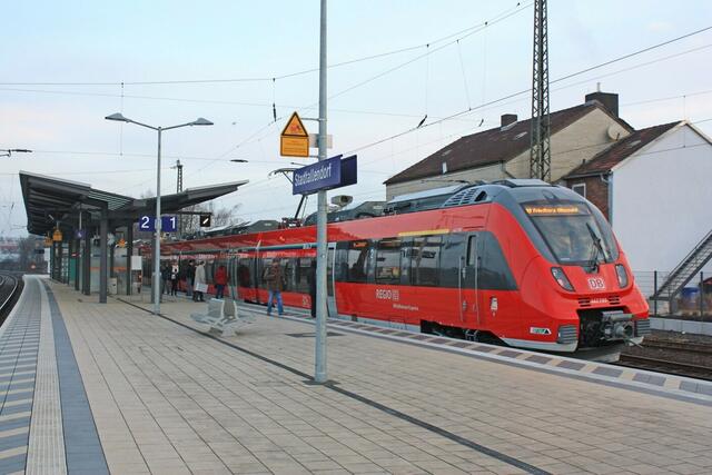 Talent 2 als RB30 nach Friedberg in Stadtallendorf (19.3.2013)
