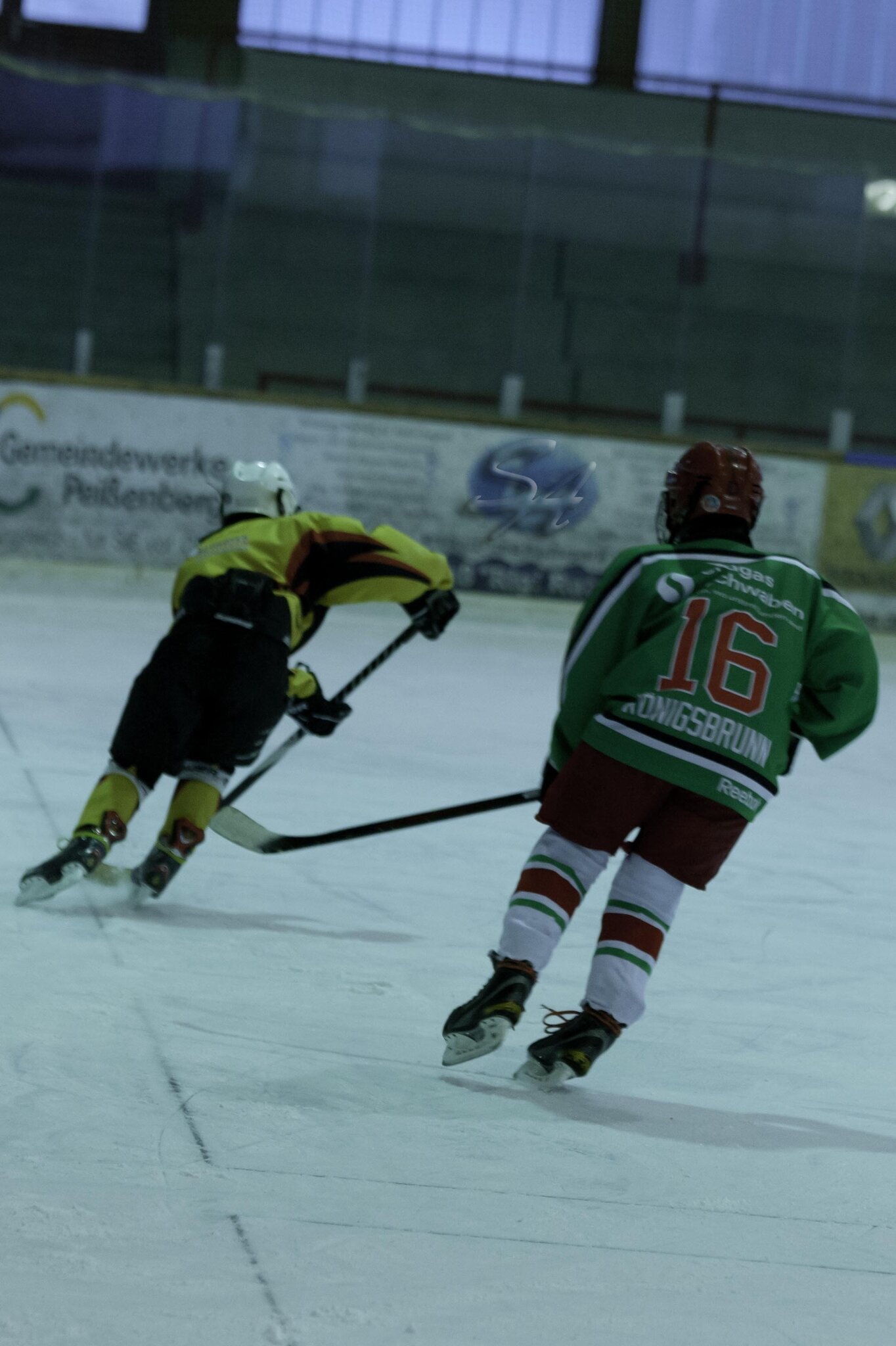 Eishockey Beim allerletzten Spiel der Saison zauberten die Kids