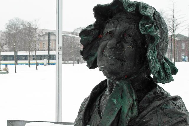 Durch ihr Engagement für Schwerin wurde Bertha Klingberg im Laufe der Jahre zu einem stadtbekannten Original.