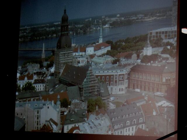 . . . ein Foto von Riga in Lettland . . .