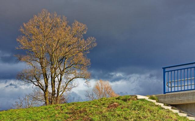 Treppe in die Sonne