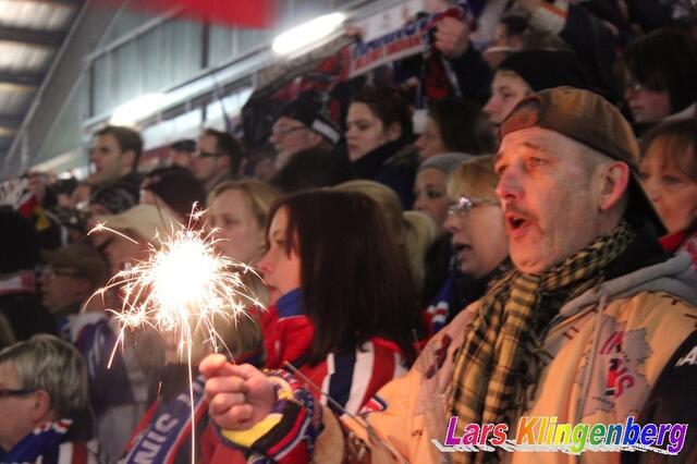 Nordkurven Impressionen vom Spiel gegen Crimmitschau