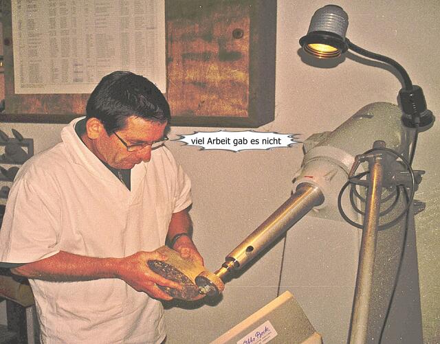Improvisation mit artfremder Maschine