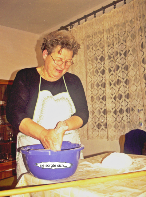 die Hauswirtin, selbst vertrieben