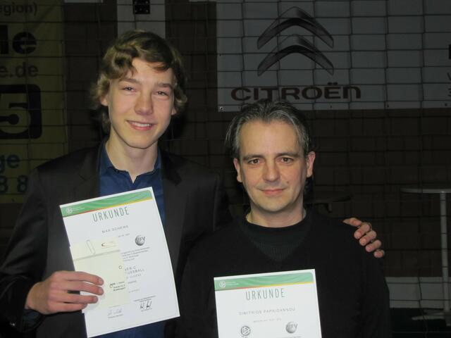 Max Schewe und Dimitri Papaioannou SV Sorgensen