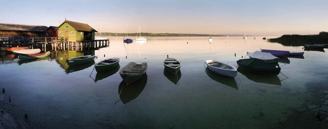 "Ein Tag geht zu Ende" heißt diese Fotografie von Albrecht Fietz.
