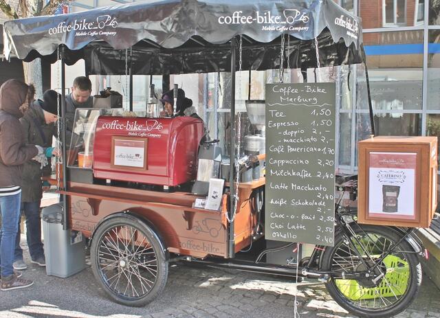 Ein Coffee-Bike !