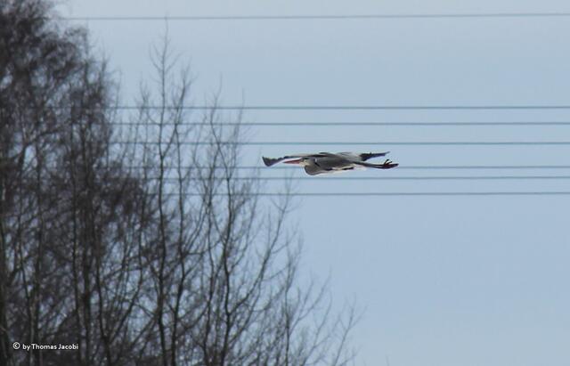 ...beim Abflug.