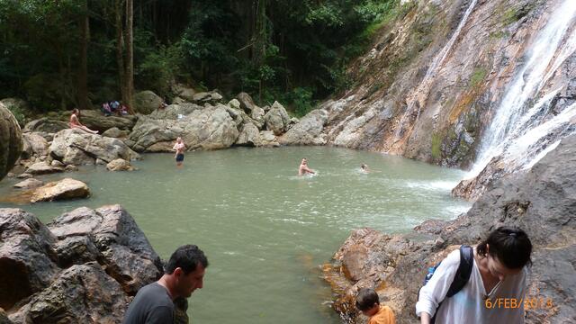 42 m hoher Wasserfall