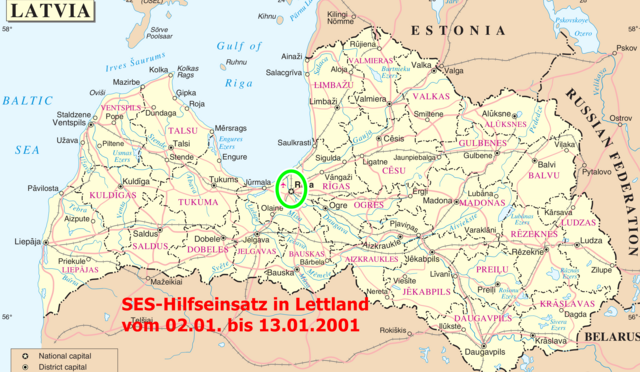 Lettland/Baltikum