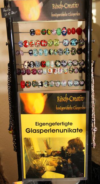 wunderschöne Glasperlen aus Muranoglas - Neu - jetzt auch für stärkere Halsketten -