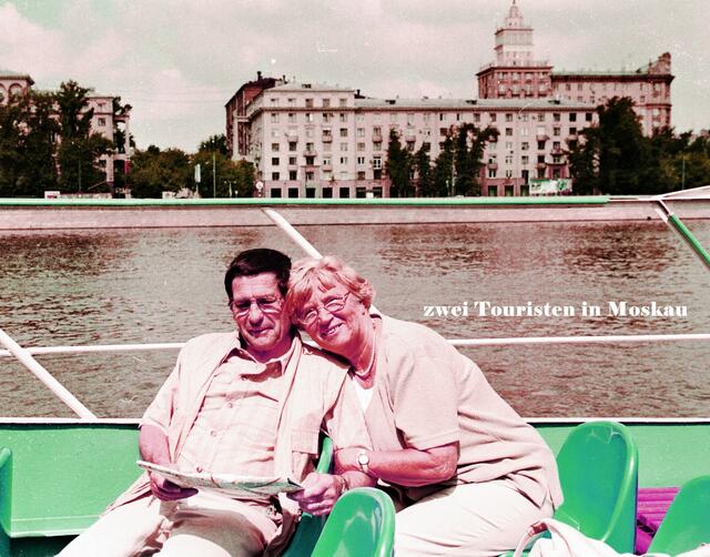Flussfahrt auf der Moskwa