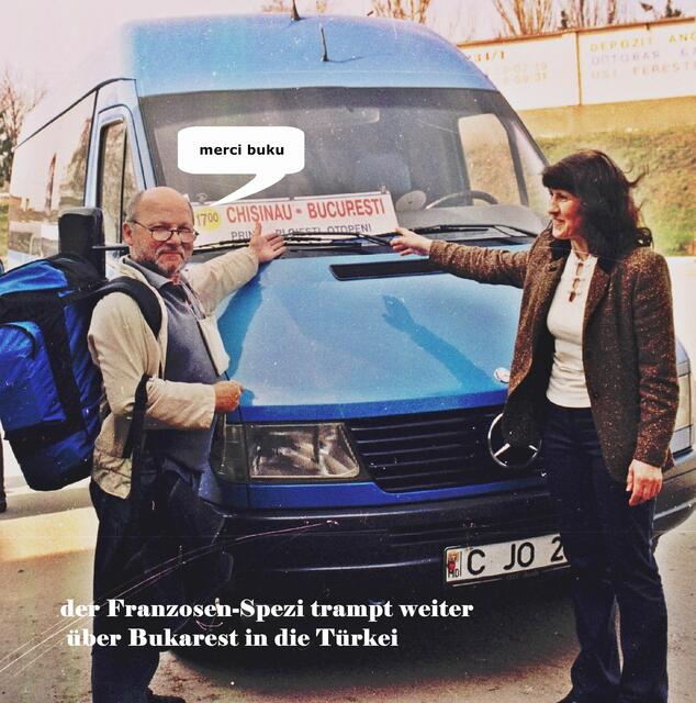 und ab gings via Bukarest in die Türkei