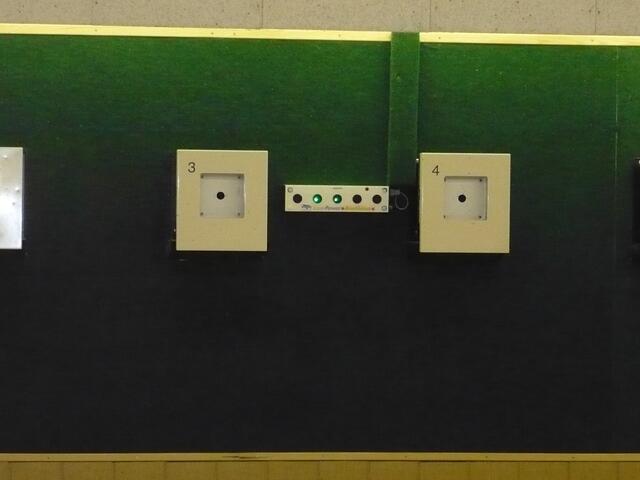 Treffer mit dem Lichtpunktgewehr