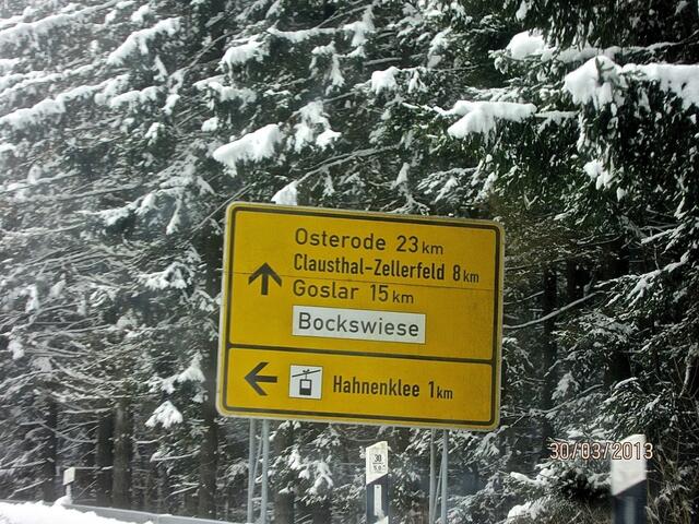 Weiter nun Richtung Hahnenklee - gleich sind wir da