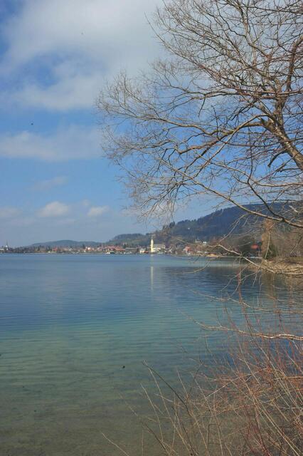 Blick auf Schliersee