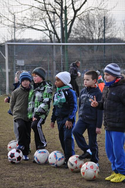 Gleich kommt das Signal: Schuss frei!