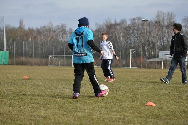 schön am Ball bleiben