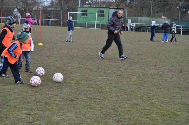 Im vorbei laufen den Trainer abschießen, ja, das macht Spaß!