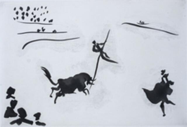 Picasso: Sprung mit dem Stab 1957
