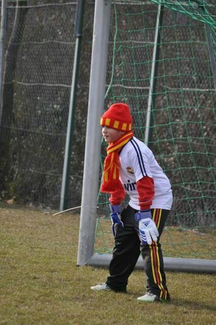 Huhu, wer steht denn da im Tor?