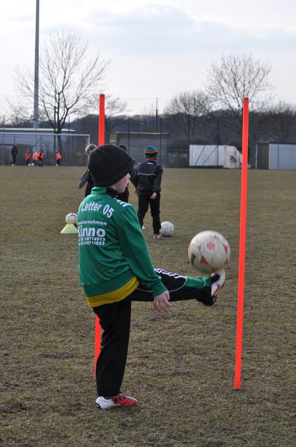 Tricks hat die E-Jugend schon drauf.