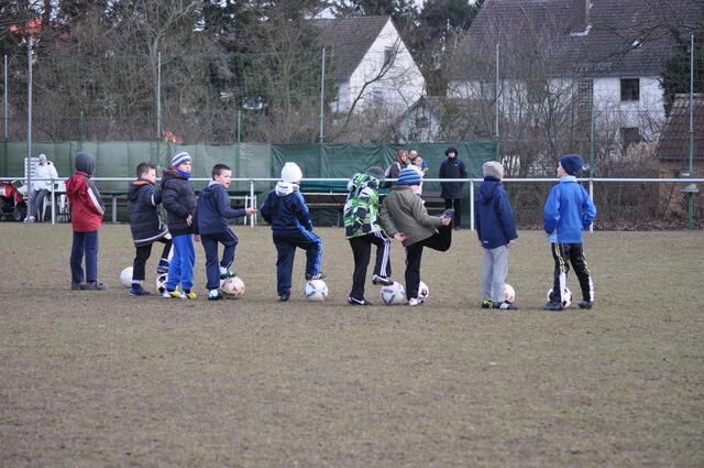 Warten, die Übung wird erläutert.