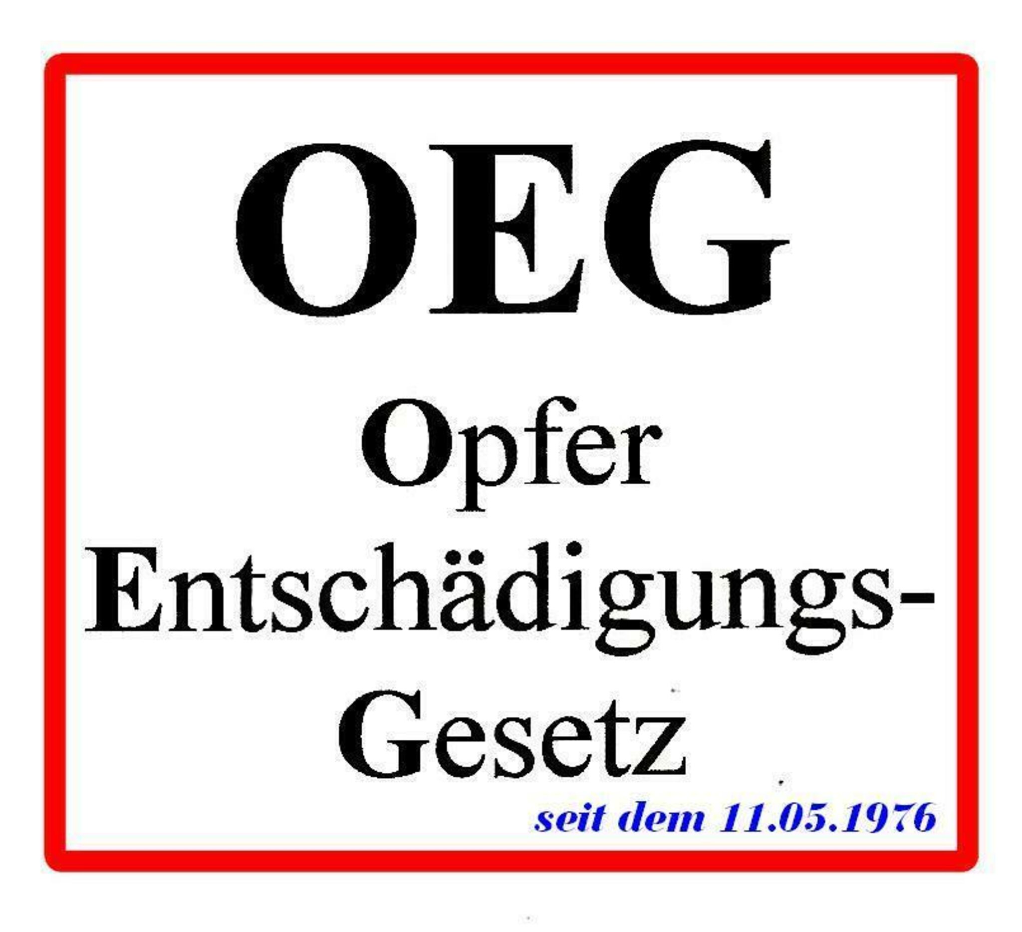 Www Gesetze Im Internet De Versmedv Bjnr241200008 Html OEG - ein seit fast 40 Jahren geltendes Gesetz, dessen Existenz den