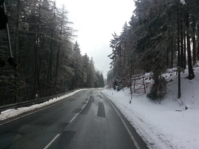 Der tiefverschneite Harz