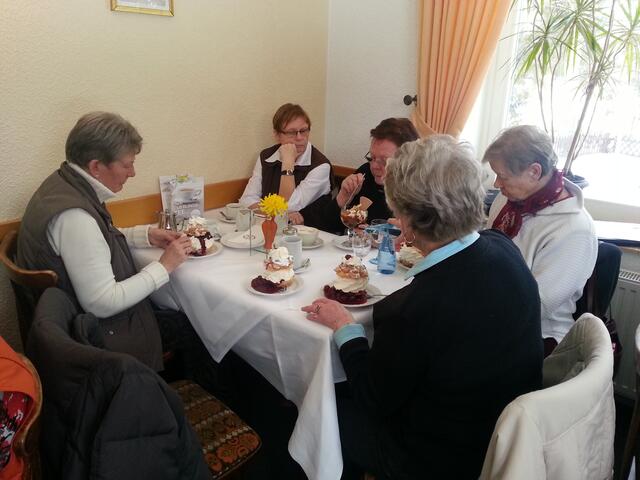 Beim Kaffee