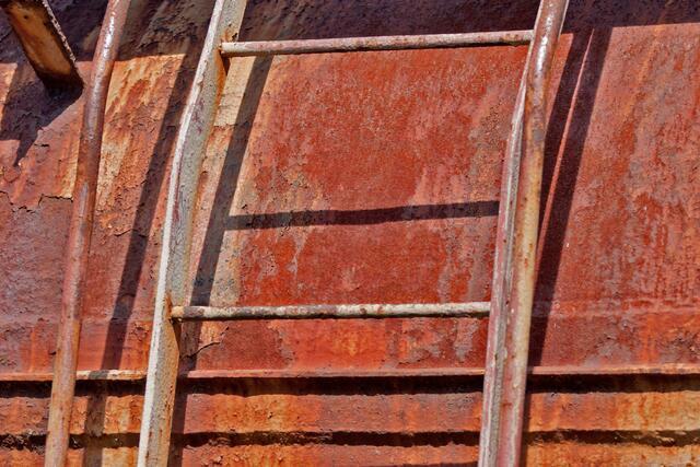 Details alter Wagons. (Kesselwagen)