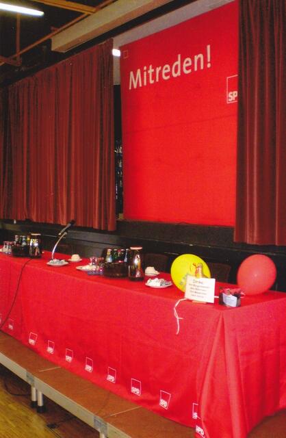 Blick am 18. Juni 2010 in den Saal des Bürgerhauses an der Berliner Freiheit in Bremen-Vahr