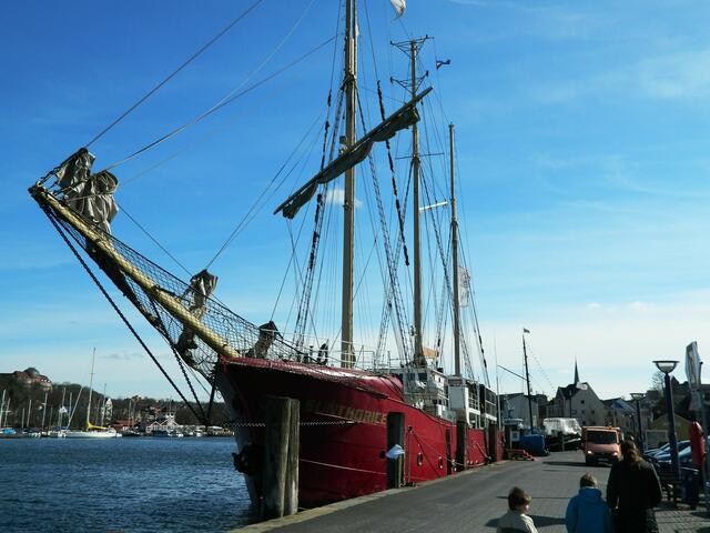 Die Sunthorice ist ein ehemaliges Feuerschiff