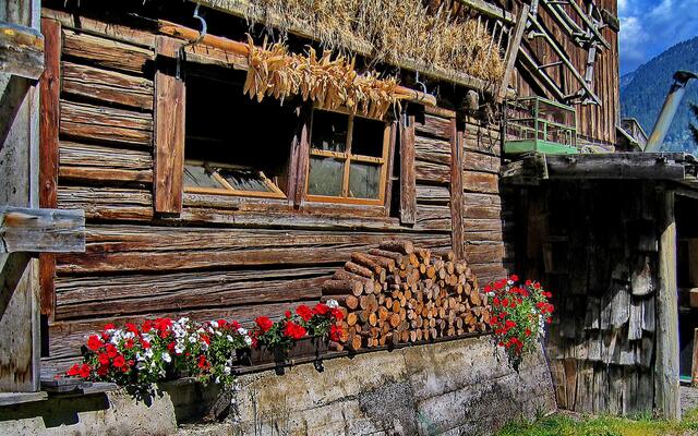 Alter Bauernhof bei Neustift