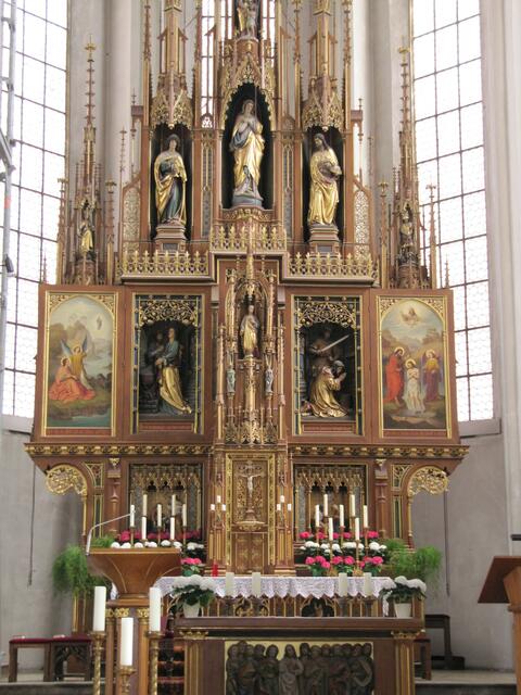 Das Altarbild in St. Johannes.