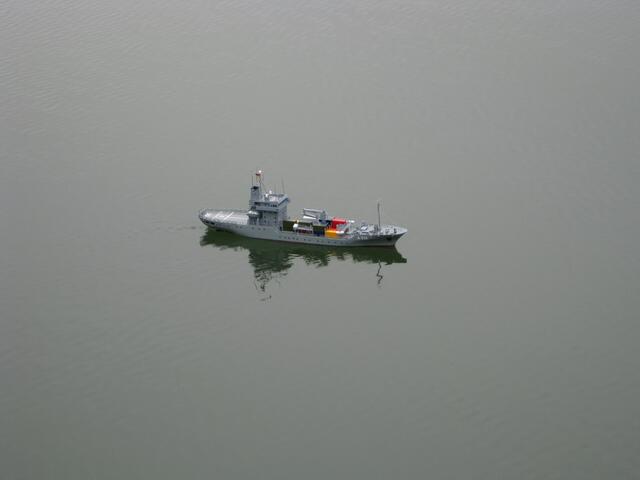 Tender "Donau" auf dem Hohnhorstsee.