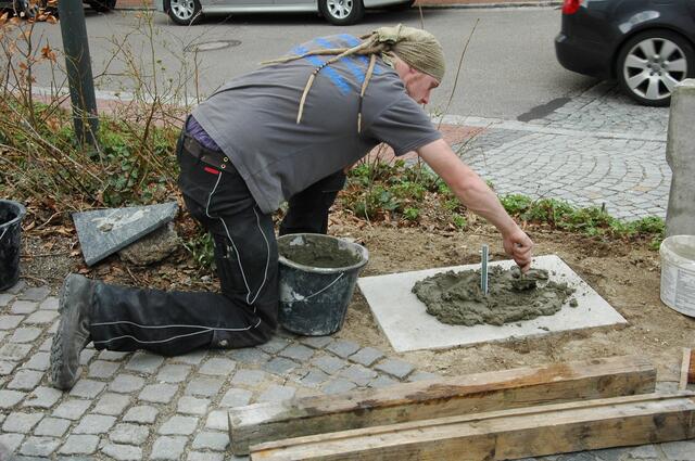 Fundament ist auch gleich soweit