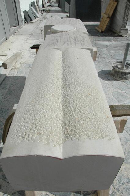 Auch unten wurde er bearbeitet