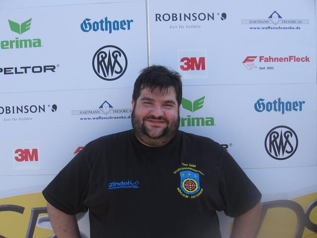Timo Zindel, die Nummer 1 im Sportpistolenteam der Schützengemeinschaft.