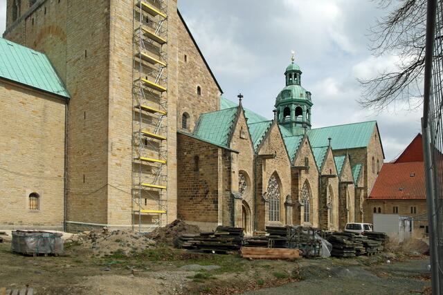 Das südliche Seitenschiff des Domes