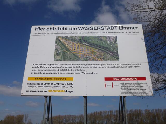 Auf dem ehemaligen Conti-Gelände soll eine Wasserstadt entstehen.