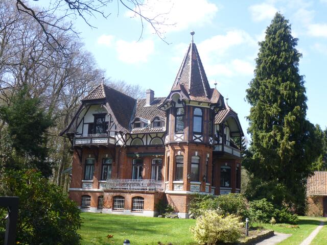 Eine prächtige Villa, Haus Ludewig, Am Limmerbrunnen 14.