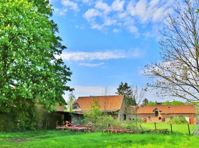 abgerissen und bebaut.