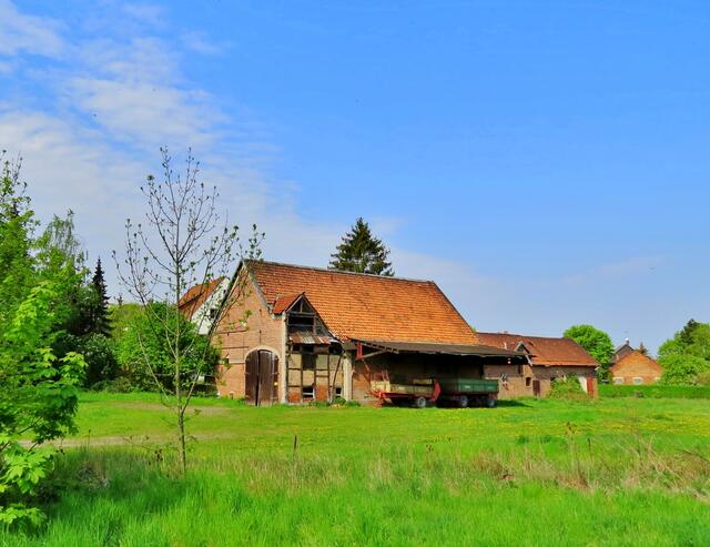 abgerissen und bebaut.