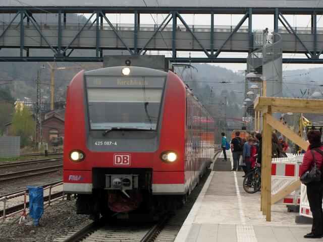 RB nach Kirchhain in Marburg (22.04.)