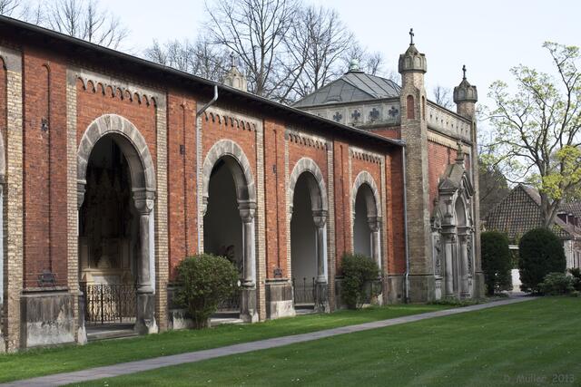 Das Torhaus von hinten.